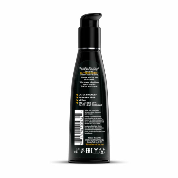 butterscotch lube back