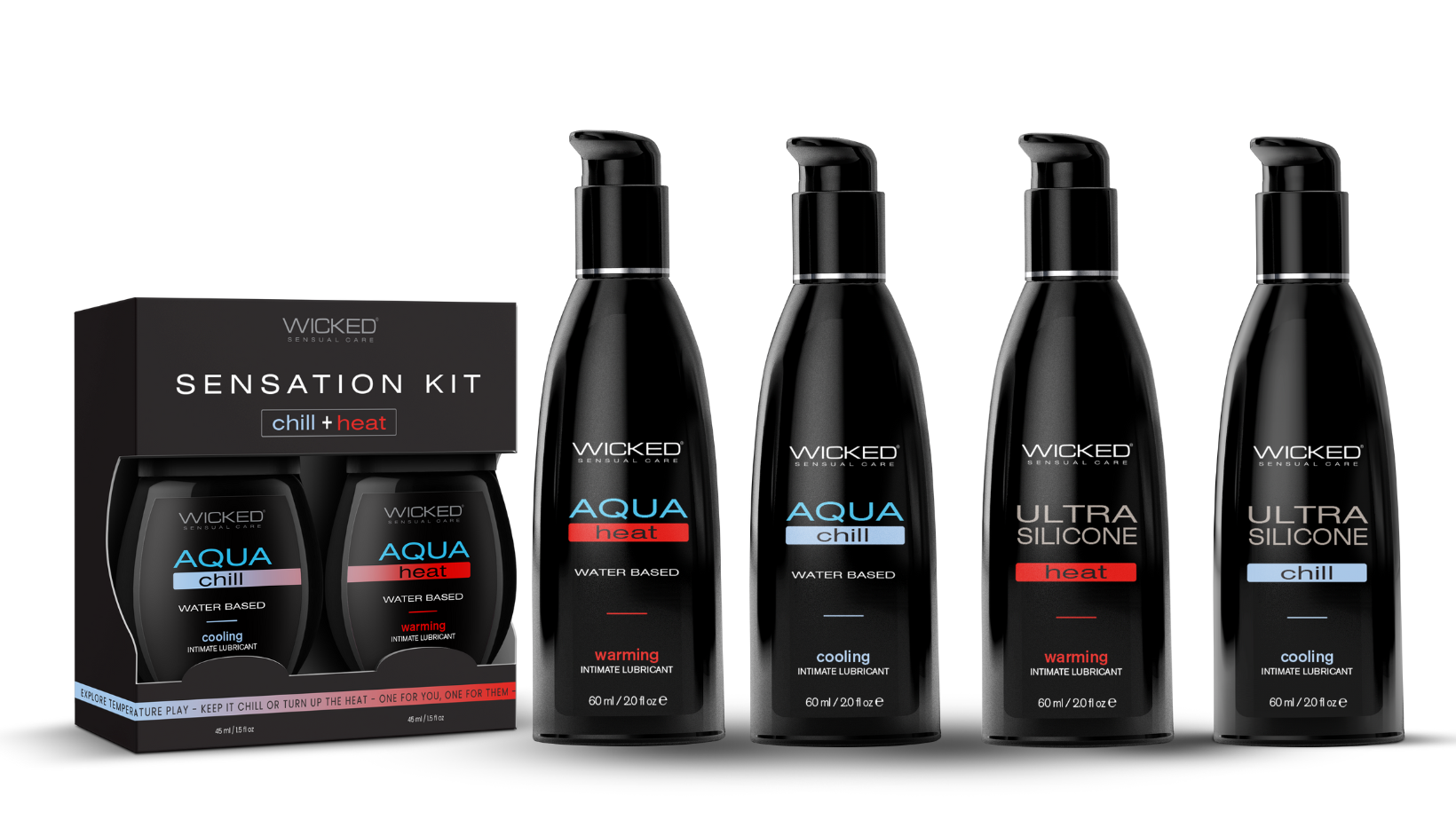 Warming Lubes & Cooling Lubes Sensation | Wicked Sensual Care Warming Lubes & Cooling Lubes Sensation | Wicked Sensual Care